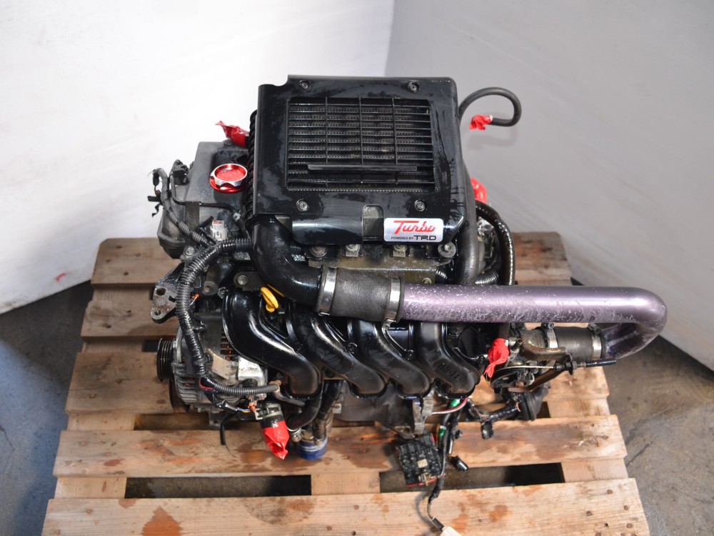 JDM TOYOTA 1NZ-FET TURBO ENGINE MOTOR VITS-RS TURBO TRD 1.5L