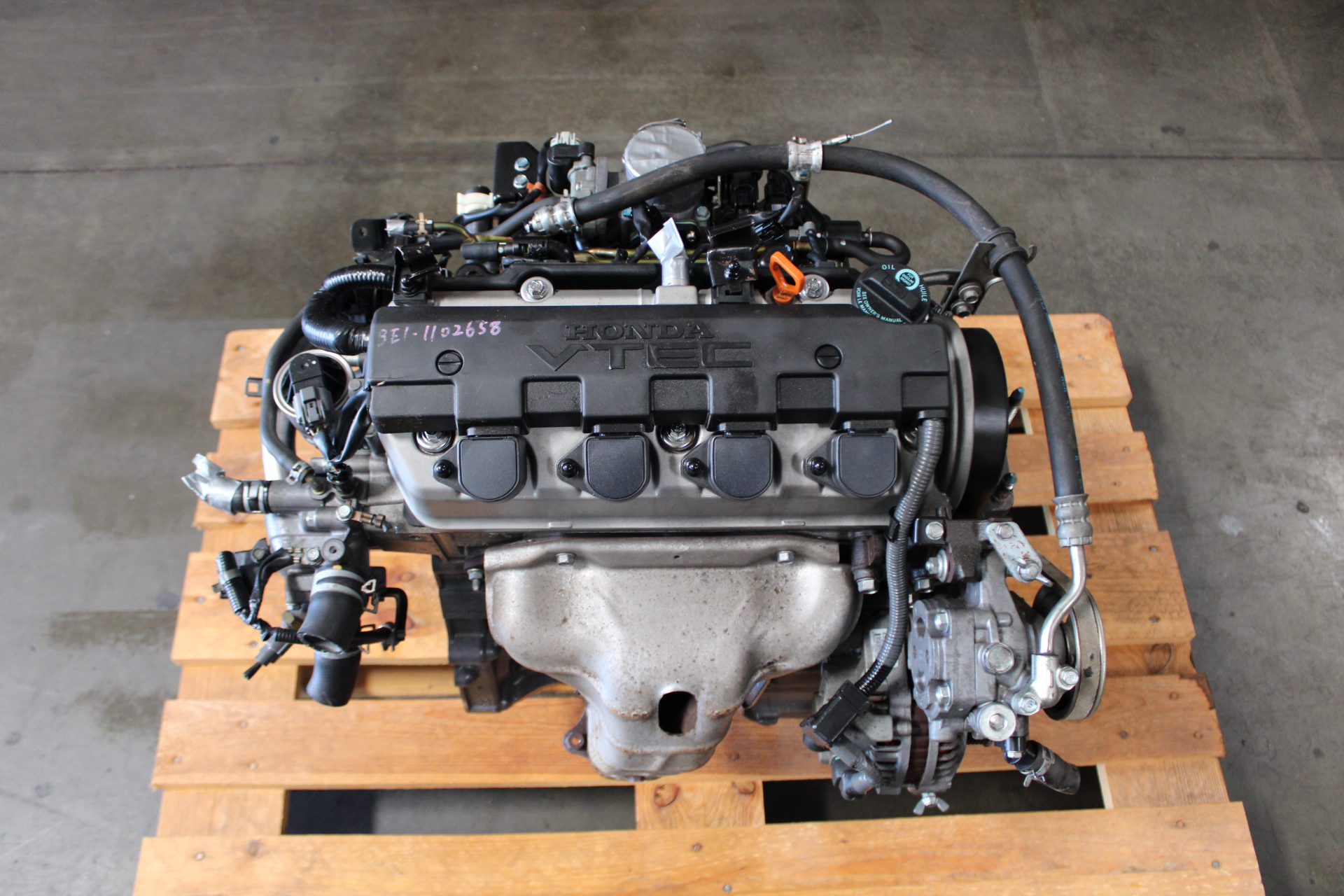 01 02 03 04 05 HONDA CIVIC 1.7L SOHC VTEC ENGINE JDM D17A ENGINE
