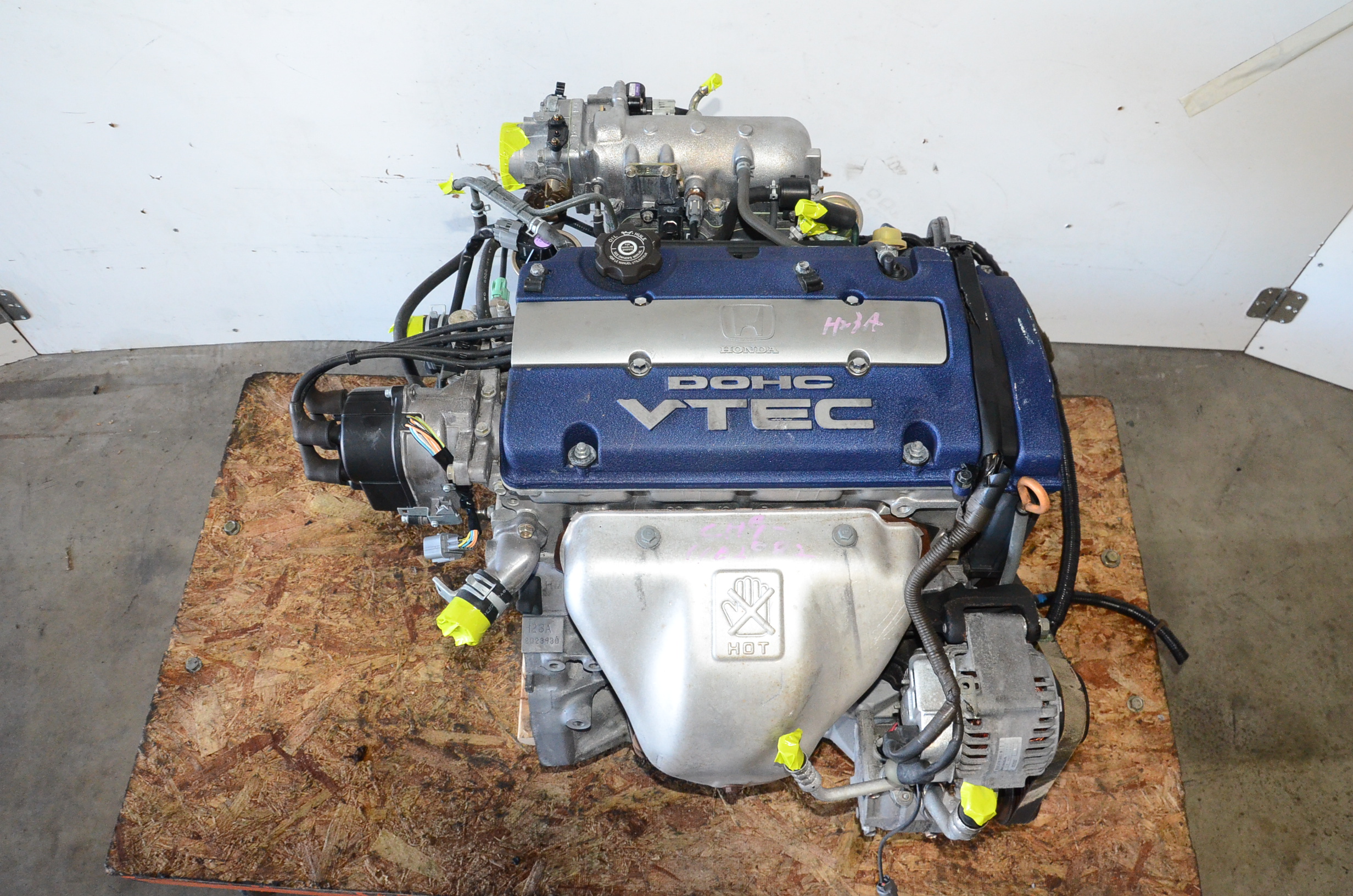 JDM HONDA H23A DOHC VTEC 2.3L BLUE TOP ENGINE ACCORD SIR PRELUDE H23A