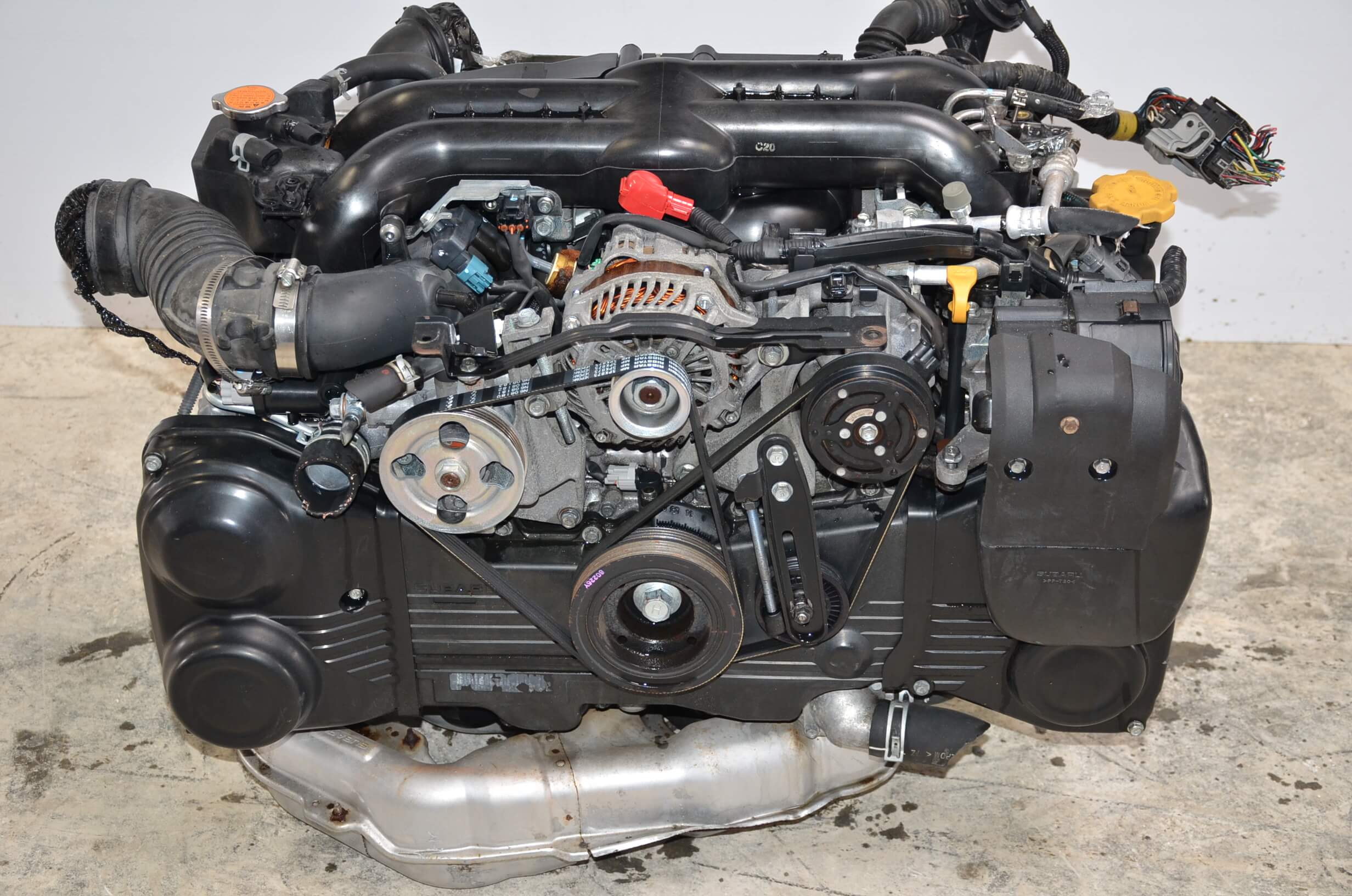 JDM Subaru EJ20X 2.0 Replacement for EJ255 with Secondary Air Pump and Dual AVCS for 08-14 Subaru WRX