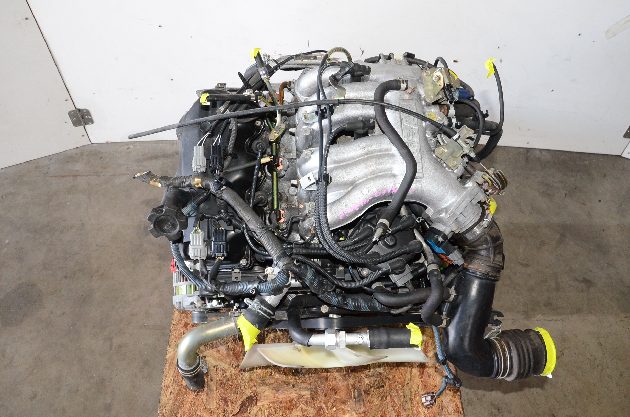 99-04 Nissan Frontier 3.3L Sohc V6 Non-Supercharged Engine JDM vg33