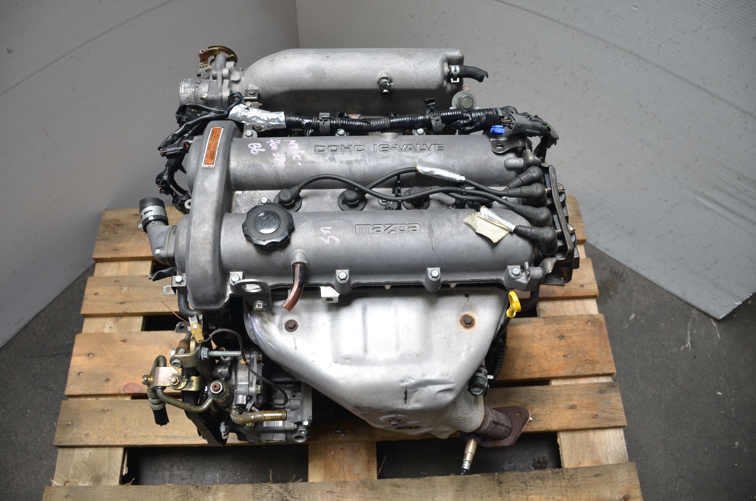 94 95 96 97 Mazda Miata 1.6L Engine DOHC Jdm Mazda B6 BP5A Motor 