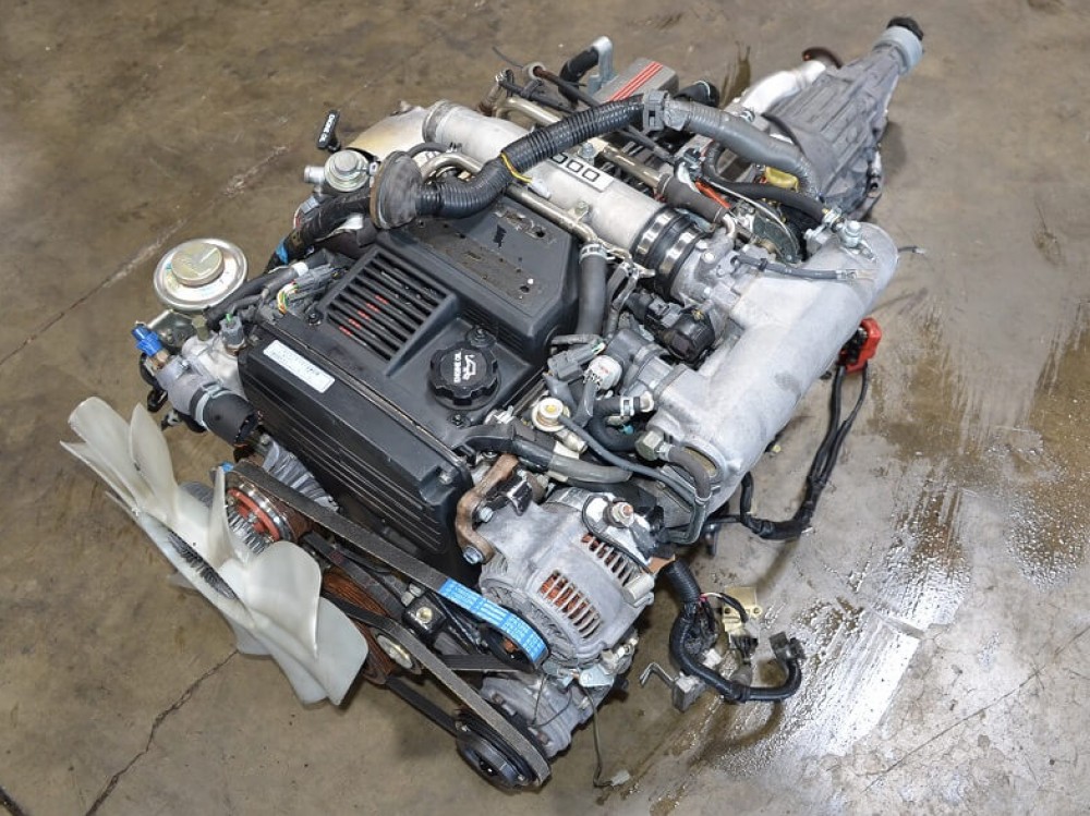 JDM 87-92 Toyota Cressida Supra 3.0L Twin Cam Turbo Engine OEM JDM 7MGTE