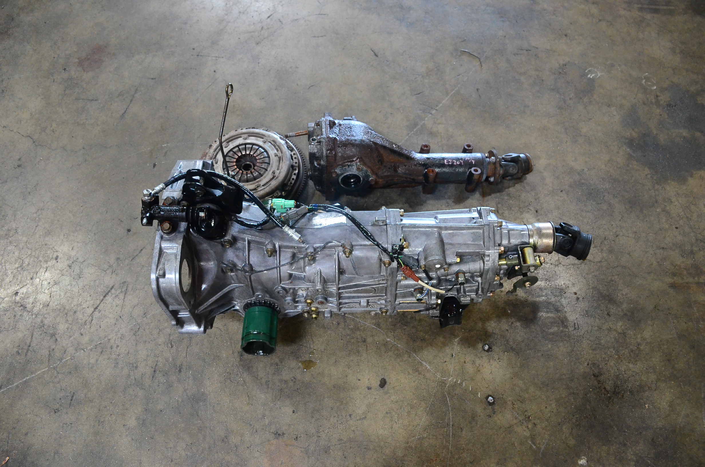 JDM 08-14 SUBARU WRX 5 SPEED AWD TRANSMISSION 4.11 TY757VBBAB FOR SALE
