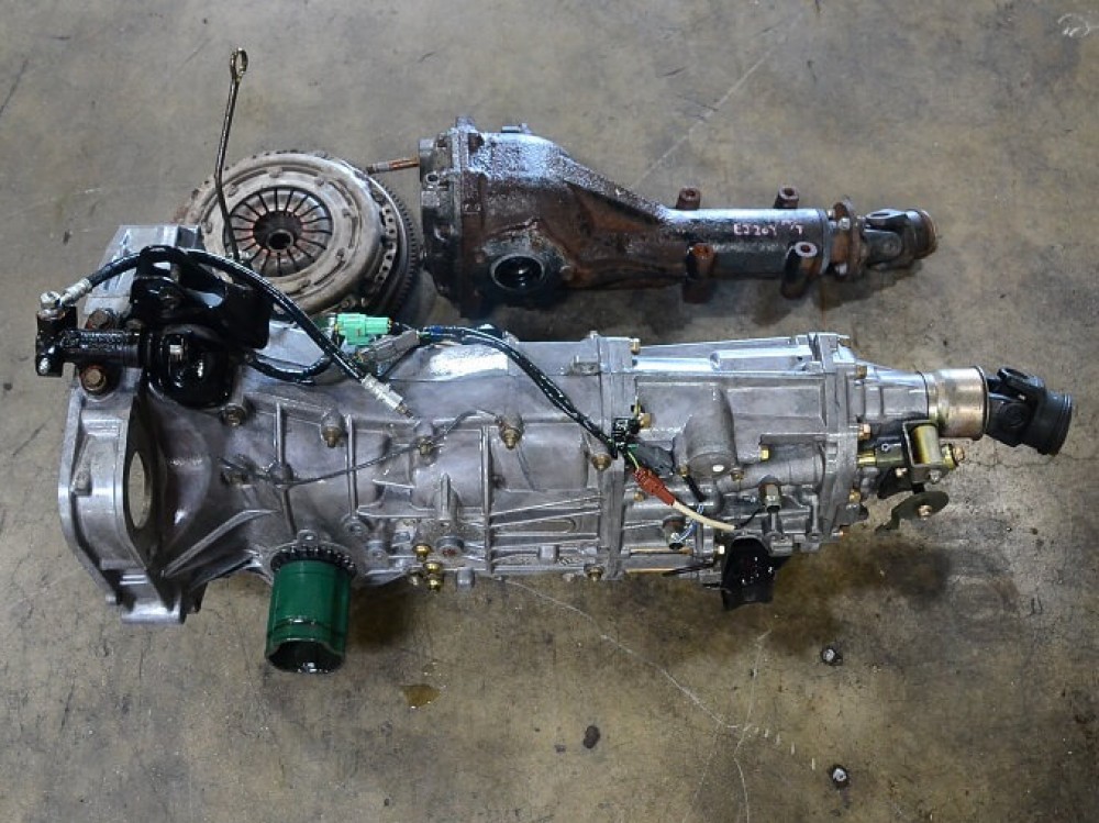 JDM 2006-2014 Subaru WRX 5 Speed TRANSMISSION Rear Diff 4.11 FD FOR SALE